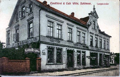 Bäckerei Witte in Schötmar, Lange Straße