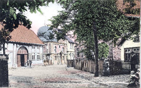 Synagoge 1910 in der Aechternstraße