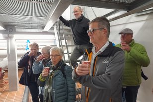 Besuch im Trinkwasserbehälter am Obernberg, Bild 2